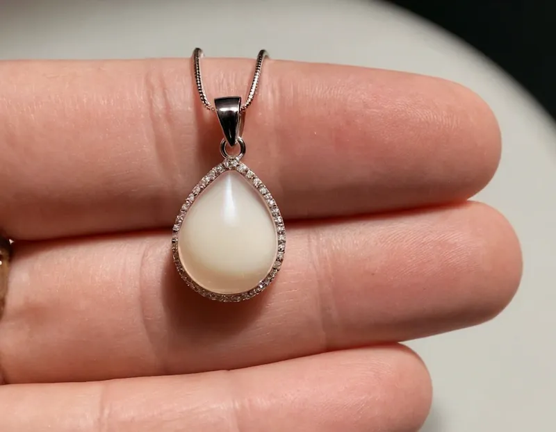 joya de leche materna gota brillantes